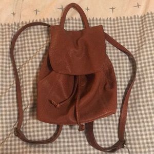 Leather Backpack